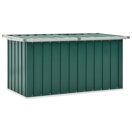 Green garden storage box 129x67x65 cm by , Outdoor storage boxes - Ref: Foro24-46261, Price: 90,56 €, Discount: %