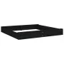 Sandbox with square seats in solid black pine wood by , sandboxes - Ref: Foro24-825041, Price: 72,39 €, Discount: %