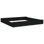 Sandkasten mit quadratischen Sitzen aus massivem schwarzem Kiefernholz von , Sandkästen - Ref: Foro24-825041, Preis: 72,87 €,...