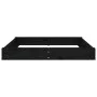 Sandbox with square seats in solid black pine wood by , sandboxes - Ref: Foro24-825041, Price: 72,39 €, Discount: %