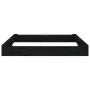 Sandbox with square seats in solid black pine wood by , sandboxes - Ref: Foro24-825041, Price: 72,39 €, Discount: %