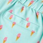 Kindershorts mit hellmintfarbenem Kordelzug 104 von , Kinderhosen - Ref: Foro24-11405, Preis: 10,68 €, Rabatt: %