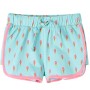 Children's shorts with light mint drawstring 128 by , kids pants - Ref: Foro24-11407, Price: 10,68 €, Discount: %