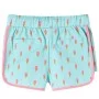 Children's shorts with light mint drawstring 128 by , kids pants - Ref: Foro24-11407, Price: 10,59 €, Discount: %