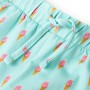 Children's shorts with light mint drawstring 128 by , kids pants - Ref: Foro24-11407, Price: 10,68 €, Discount: %