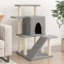 Katzenkratzbaum mit hellgrauen Sisalstämmen 97 cm von , Katzenmöbel - Ref: Foro24-172098, Preis: 52,61 €, Rabatt: %