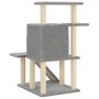 Cat scratching post with light gray sisal posts 97 cm by , Cat furniture - Ref: Foro24-172098, Price: 53,43 €, Discount: %