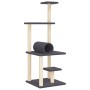 Katzenkratzbaum mit dunkelgrauen Sisalstämmen, 136 cm von , Katzenmöbel - Ref: Foro24-172093, Preis: 49,03 €, Rabatt: %