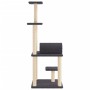 Katzenkratzbaum mit dunkelgrauen Sisalstämmen, 136 cm von , Katzenmöbel - Ref: Foro24-172093, Preis: 49,03 €, Rabatt: %