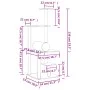 Rascador para gatos con postes de sisal gris oscuro 136 cm de , Mobiliario para gatos - Ref: Foro24-172093, Precio: 48,04 €, ...