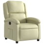 Cremefarbener Relaxsessel aus echtem Leder von , Sessel - Ref: Foro24-371791, Preis: 336,13 €, Rabatt: %