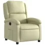 Cremefarbener Relaxsessel aus echtem Leder von , Sessel - Ref: Foro24-371791, Preis: 311,95 €, Rabatt: %