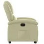 Cremefarbener Relaxsessel aus echtem Leder von , Sessel - Ref: Foro24-371791, Preis: 311,95 €, Rabatt: %