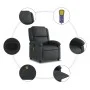 Schwarzer Massagesessel aus echtem Leder von , Sessel - Ref: Foro24-371793, Preis: 311,84 €, Rabatt: %