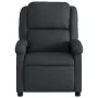Black Genuine Leather Massage Recliner by , Armchairs - Ref: Foro24-371793, Price: 306,38 €, Discount: %
