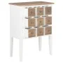 White solid wood sideboard 54x30x80 cm by vidaXL, Sideboards - Ref: Foro24-280075, Price: 102,79 €, Discount: %