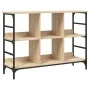 Aparador de madera de ingeniería roble Sonoma 102x32x73,5 cm de , Aparadores - Ref: Foro24-837723, Precio: 58,06 €, Descuento: %