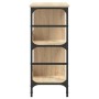 Sideboard aus Sonoma-Eichenholzwerkstoff, 102 x 32 x 73,5 cm von , Sideboards - Ref: Foro24-837723, Preis: 58,89 €, Rabatt: %