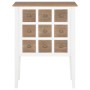 Weißes Massivholz-Sideboard 54x30x80 cm von vidaXL, Sideboards - Ref: Foro24-280075, Preis: 141,15 €, Rabatt: %