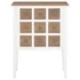 White solid wood sideboard 54x30x80 cm by vidaXL, Sideboards - Ref: Foro24-280075, Price: 102,79 €, Discount: %