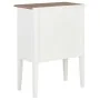White solid wood sideboard 54x30x80 cm by vidaXL, Sideboards - Ref: Foro24-280075, Price: 102,79 €, Discount: %