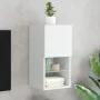 TV-Schrank mit LED-Leuchten weiß 30,5x30x60 cm von , TV-Möbel - Ref: Foro24-836987, Preis: 40,91 €, Rabatt: %