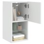 TV-Schrank mit LED-Leuchten weiß 30,5x30x60 cm von , TV-Möbel - Ref: Foro24-836987, Preis: 40,91 €, Rabatt: %