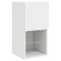 TV-Schrank mit LED-Leuchten weiß 30,5x30x60 cm von , TV-Möbel - Ref: Foro24-836987, Preis: 40,91 €, Rabatt: %