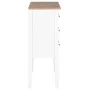 White solid wood sideboard 54x30x80 cm by vidaXL, Sideboards - Ref: Foro24-280075, Price: 102,79 €, Discount: %