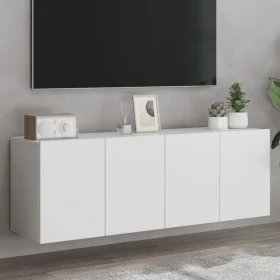 Wall TV furniture 2 units white 60x30x41 cm by , TV Furniture - Ref: Foro24-836939, Price: 71,09 €, Discount: %
