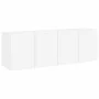 Wall TV furniture 2 units white 60x30x41 cm by , TV Furniture - Ref: Foro24-836939, Price: 74,06 €, Discount: %