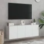 Wall TV furniture 2 units white 60x30x41 cm by , TV Furniture - Ref: Foro24-836939, Price: 74,06 €, Discount: %
