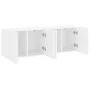Wall TV furniture 2 units white 60x30x41 cm by , TV Furniture - Ref: Foro24-836939, Price: 74,06 €, Discount: %