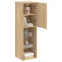 Mueble para TV con luces LED roble Sonoma 30,5x30x102 cm de , Muebles TV - Ref: Foro24-837019, Precio: 58,59 €, Descuento: %