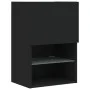 TV-Schrank mit LED-Leuchten schwarz 40,5x30x60 cm von , TV-Möbel - Ref: Foro24-837031, Preis: 43,05 €, Rabatt: %