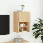 TV-Schrank mit LED-Leuchten Sonoma-Eiche 40,5x30x60 cm von , TV-Möbel - Ref: Foro24-837033, Preis: 40,47 €, Rabatt: %