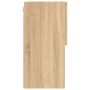 TV-Schrank mit LED-Leuchten Sonoma-Eiche 40,5x30x60 cm von , TV-Möbel - Ref: Foro24-837033, Preis: 40,47 €, Rabatt: %