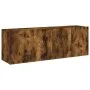 Wand-TV-Schränke, 2 Einheiten, Räuchereiche, 60 x 30 x 41 cm von , TV-Möbel - Ref: Foro24-836947, Preis: 62,70 €, Rabatt: %