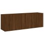 Wand-TV-Schränke, 2 Einheiten, braune Eiche, 60 x 30 x 41 cm von , TV-Möbel - Ref: Foro24-836951, Preis: 64,86 €, Rabatt: %
