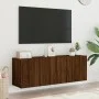 Wand-TV-Schränke, 2 Einheiten, braune Eiche, 60 x 30 x 41 cm von , TV-Möbel - Ref: Foro24-836951, Preis: 62,16 €, Rabatt: %
