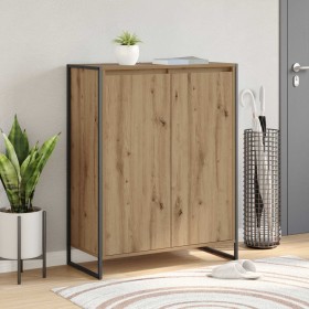 Armario para Zapatos Roble Artesanal 79 x 36 x 100 cm en Armarios y almacenamiento | Comprar online en Foro24