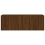 Wand-TV-Schränke, 2 Einheiten, braune Eiche, 60 x 30 x 41 cm von , TV-Möbel - Ref: Foro24-836951, Preis: 64,86 €, Rabatt: %