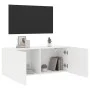 Weißer TV-Wandschrank 100x30x41 cm von , TV-Möbel - Ref: Foro24-836966, Preis: 68,57 €, Rabatt: %