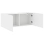 Weißer TV-Wandschrank 100x30x41 cm von , TV-Möbel - Ref: Foro24-836966, Preis: 72,70 €, Rabatt: %