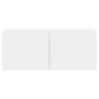 Mueble para TV de pared blanco 100x30x41 cm de , Muebles TV - Ref: Foro24-836966, Precio: 68,57 €, Descuento: %