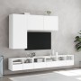 Weißer TV-Wandschrank 100x30x41 cm von , TV-Möbel - Ref: Foro24-836966, Preis: 72,70 €, Rabatt: %