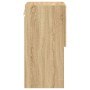 Mueble para TV con luces LED roble Sonoma 30,5x30x60 cm de , Muebles TV - Ref: Foro24-836991, Precio: 43,15 €, Descuento: %