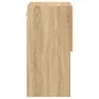 TV cabinet with LED lights Sonoma oak 30.5x30x60 cm by , TV Furniture - Ref: Foro24-836991, Price: 39,97 €, Discount: %