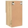 TV cabinet with LED lights Sonoma oak 30.5x30x60 cm by , TV Furniture - Ref: Foro24-836991, Price: 39,97 €, Discount: %