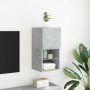 Betongrauer TV-Schrank mit LED-Leuchten 30,5x30x60 cm von , TV-Möbel - Ref: Foro24-836993, Preis: 44,64 €, Rabatt: %